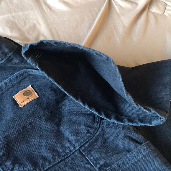 Men’s Carhartt Black Denim Cargo Pants - Picture 9 of 9